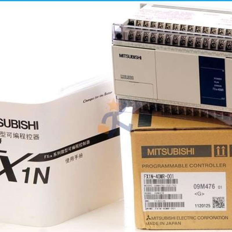 FX1N-40MR-001 PLC (FX1N40MR-001) secondhand to present with FX1N-5DM
