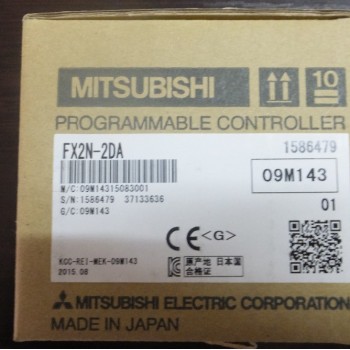 FX2N-2DA Mit PLC 2 AO converter Module New