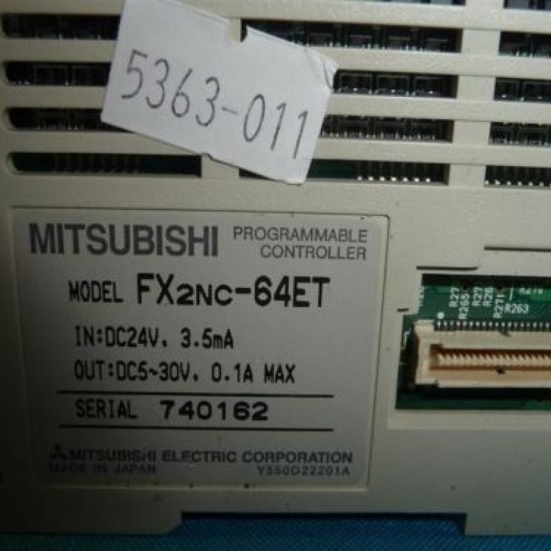FX2NC-64ET Mitsubishi PLC FX2NC Series Original Brand NEW