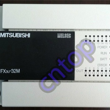 FX3U-32MT-ES-A PLC 100?40V AC 16DI 16DO Transistor Mitsubishi with Programing Cable