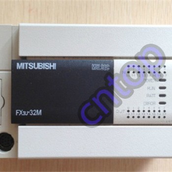 FX3U-32MT-ESS PLC 100?40V AC 16DI 16DO Transistor Mitsubishi with Programing Cable