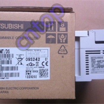 FX3U-64MT-DSS PLC 24V DC 32DI 32DO Transistor Mitsubishi with Programing Cable
