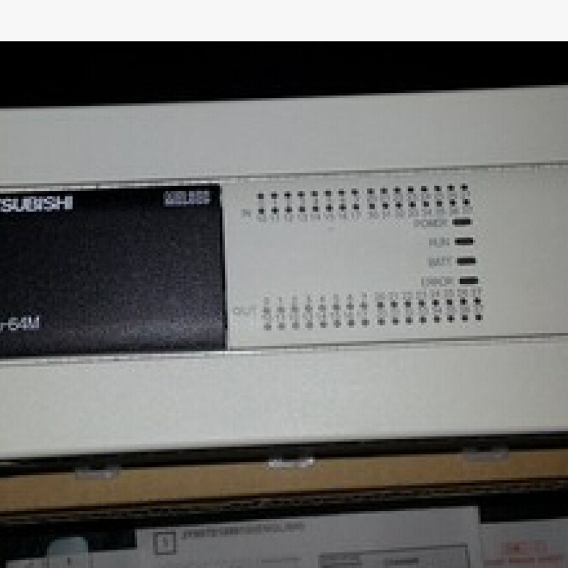 FX3U-64MT-ESS PLC 100?40V AC 32DI 32DO Transistor Mitsubishi with Programing Cable