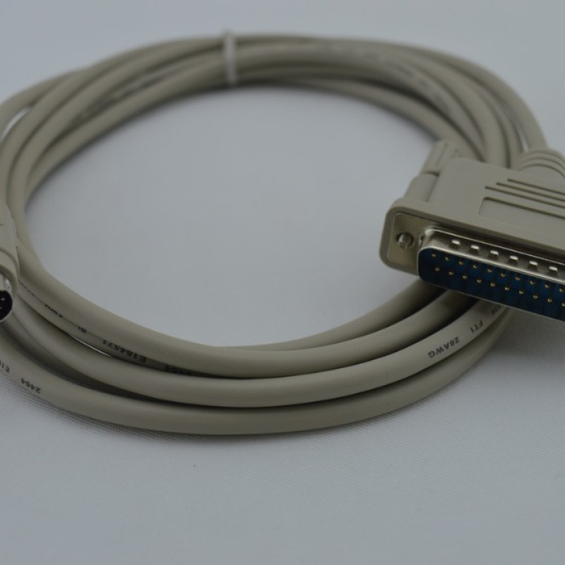 FX9GT-CAB0 PLC communication cable Connect Mitsubishi A970GOT/A985GOT HMI and FXOS/FXON/FX2N series programmer 25-pin ma