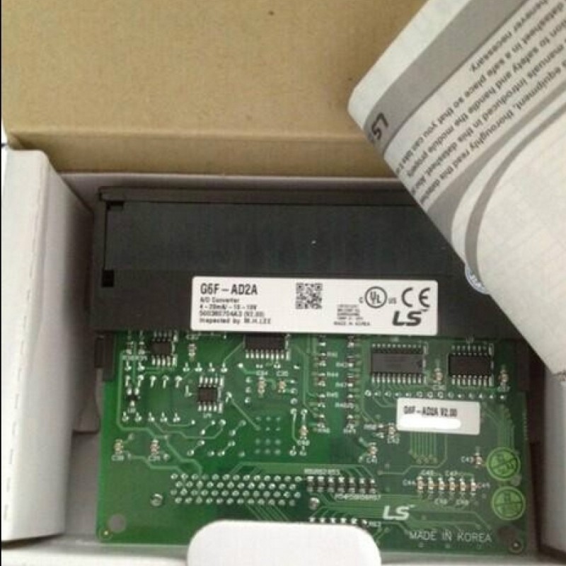 G6F-AD2A LS PLC K200S Series A/D Conversion Module Voltage/current Input 4 channels 1-5V/1-10V/-10~+10V 4-20mA New