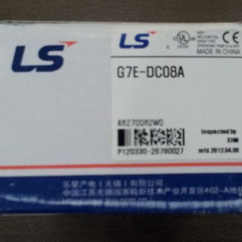 G7E-DC08A LS PLC K120S Series Digital I/O Expansion Module 8 DC Inputs New