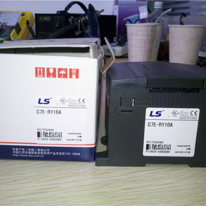 G7E-RY16A LS PLC K120S Series Digital I/O Expansion Module 16 Relay Outputs New