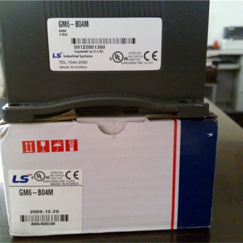 GM6-B04M LS PLC K200S Series Main Base Unit Up to 4 I/O Modules Can be Mounted New