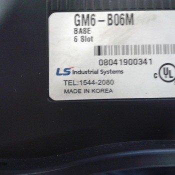 GM6-B06M LS PLC K200S Series Main Base Unit Up to 6 I/O Modules Can be Mounted New