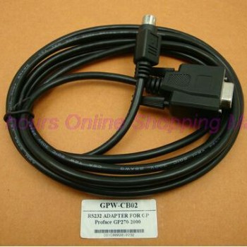 GPW-CB02 RS232 interface programming cable for Japan DIGITAL GP/Proface HMI round 8-pin Length:3m
