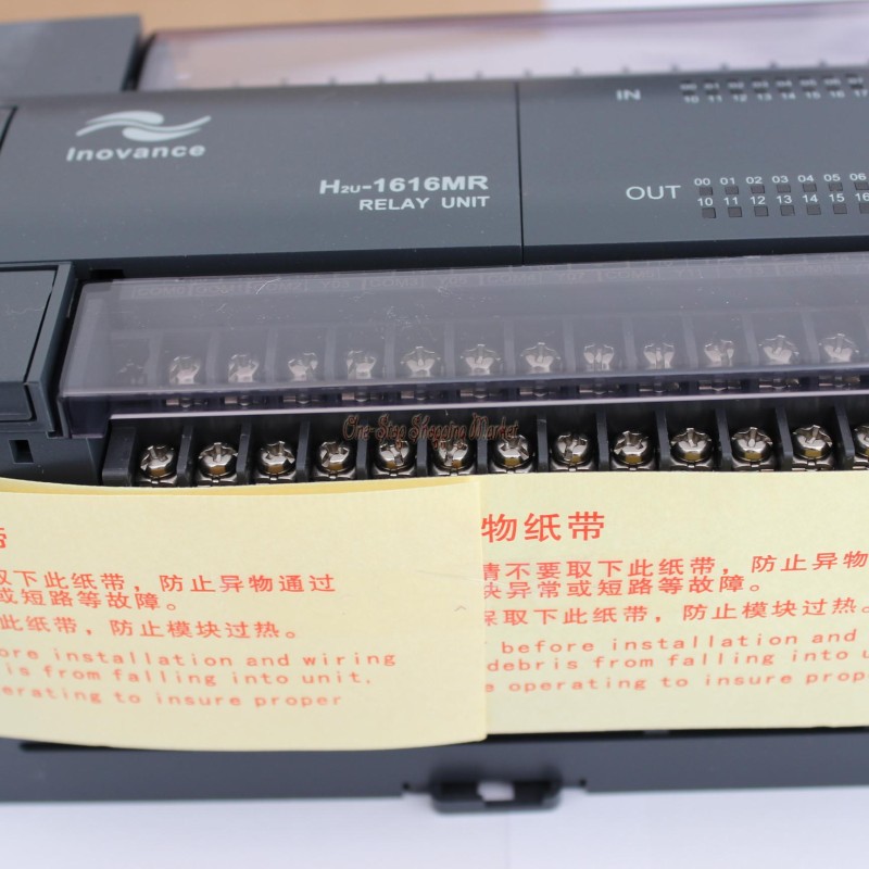 H1U-3624MR-XP inovance PLC DC24V input 36 point output relay 24 point H1U 3 COM Original brand new