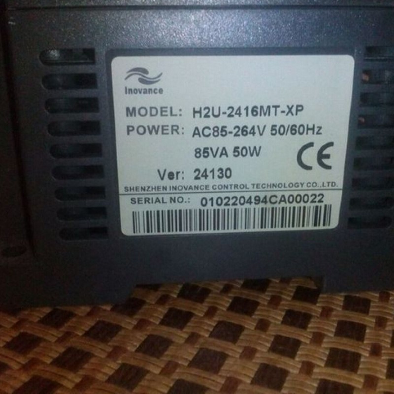 H2U-2416MT-XP inovance PLC DC24V input 24 point output relay 16 point H2U Original brand new