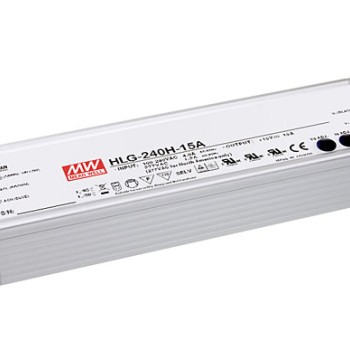 HLG-240H-12 MEAN WELL 240W 12V16A LED Waterproof Adjustable Light Power Supply