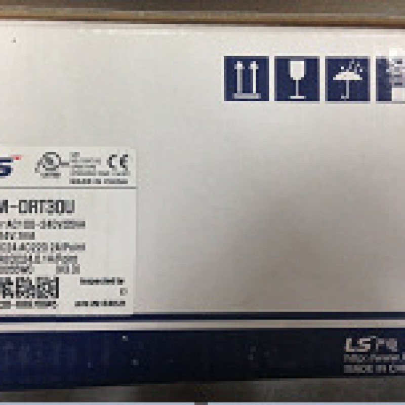 K7M-DR30U LS PLC K120S Series Standard Type 18 DC Inputs(24VDC) 12 Relay Outputs 85~264VAC New