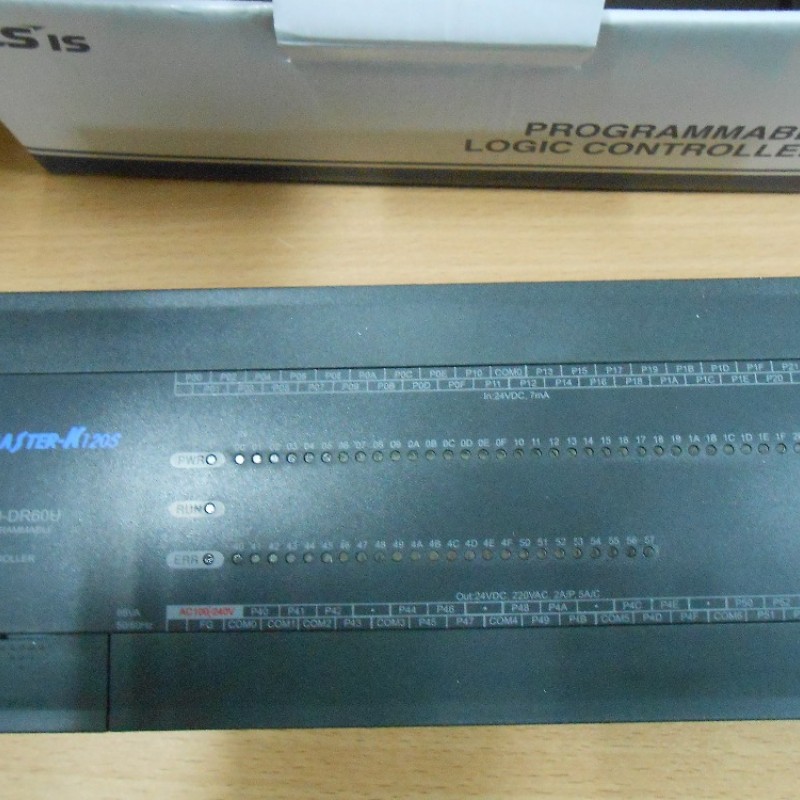 K7M-DR60U/DC LS PLC K120S Series Standard Type 36 DC Inputs(24VDC) 24 Relay Outputs 250VDC New