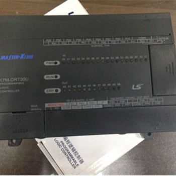 K7M-DRT30U LS PLC K120S Series Standard Type 18 DC Inputs(24VDC) 8/0 Relay Outputs 4/12 Transistor Outputs 85~264VAC New