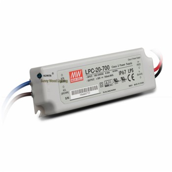 LPC-20-350 MEAN WELL 20W 350mA Constant Current Output LED Power Supply