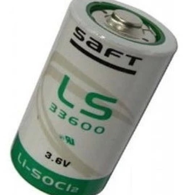 LS33600 SOFT lithium battery without plug Size D 3.6V