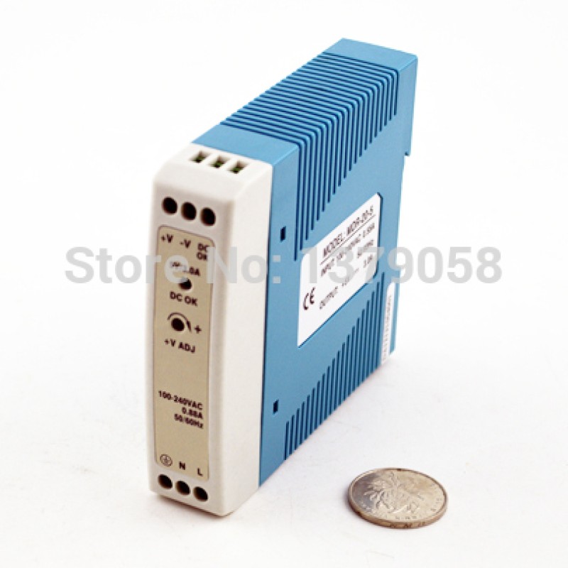 MDR-20-15 MEAN WELL 20W 15V1.34A Single Output Switching Power Supply