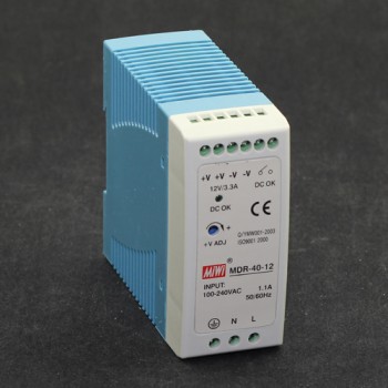 MDR-40-12 MEAN WELL 40W 12V3.33A Single Output Switching Power Supply