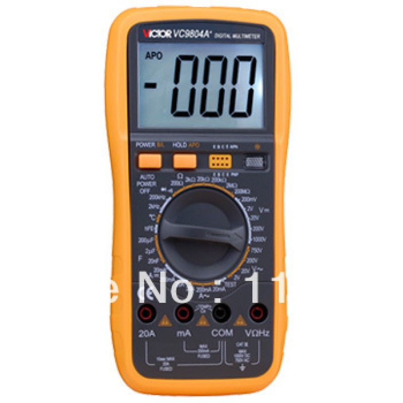 Multimeter  3 1/2  Digital VC9804A+ VICTOR