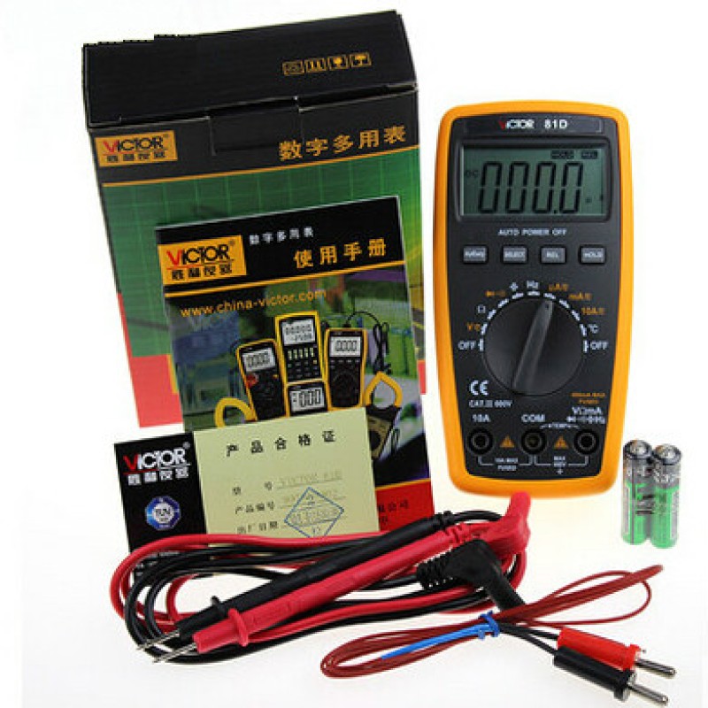 Multimeter 3 3/4 digital VC81D VICTOR