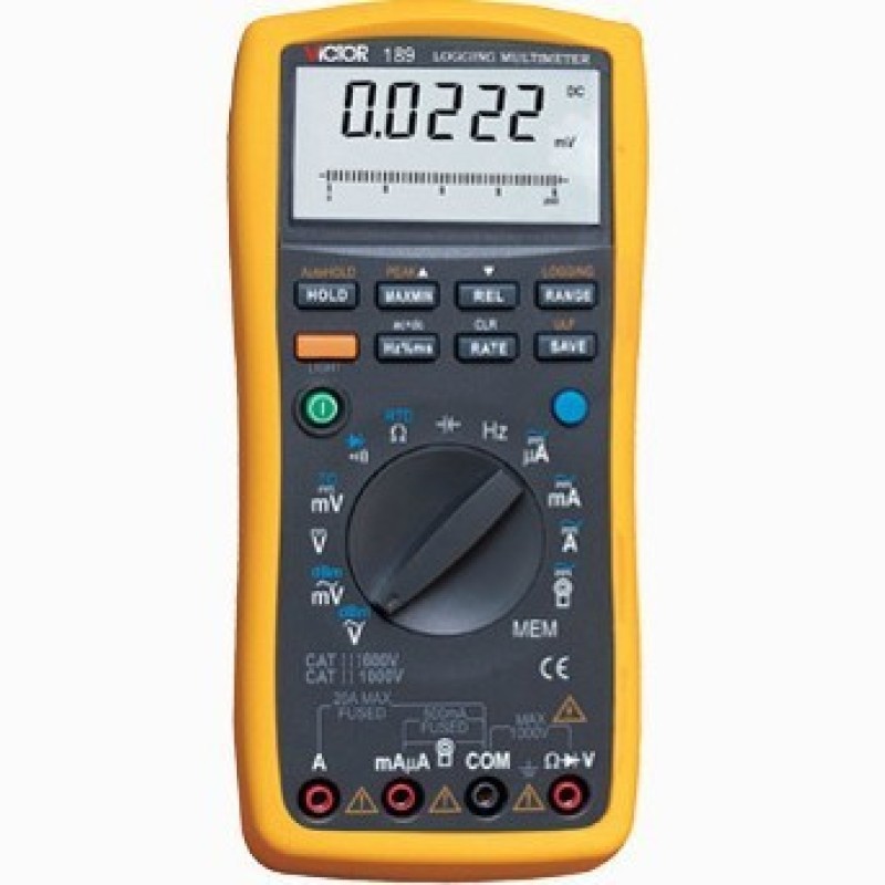 Multimeter 4 1/2 Logging of True-rms digital  VC189 VICTOR