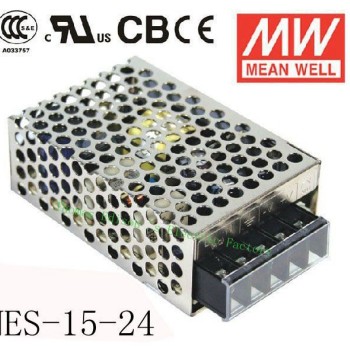 NES-15-24 MEAN WELL 15W 24V0.7A Single Output Switching Power Supply