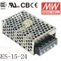 NES-15-24 MEAN WELL 15W 24V0.7A Single Output Switching Power Supply