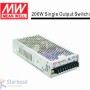 NES-200-12 MEAN WELL 200W 12V16.5A Single Output Switching Power Supply