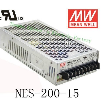 NES-200-15 MEAN WELL 200W 15V13.3A Single Output Switching Power Supply
