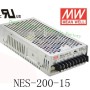 NES-200-15 MEAN WELL 200W 15V13.3A Single Output Switching Power Supply