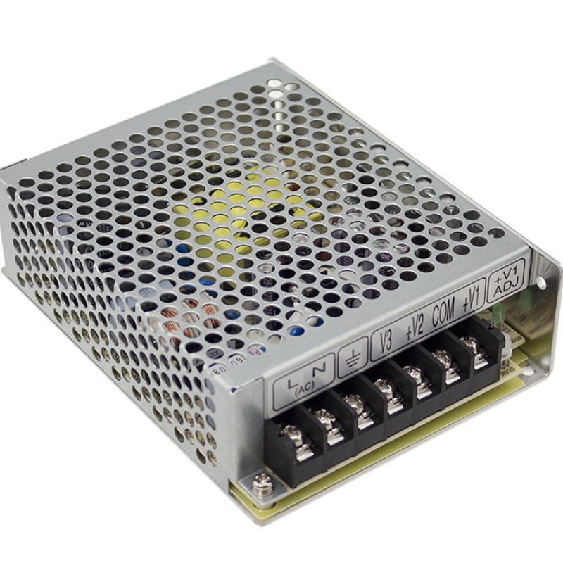 NET-50B MEAN WELL 50W 5V5A +12V2.5A -12V0.7A Three Outputs Switching Power Supply