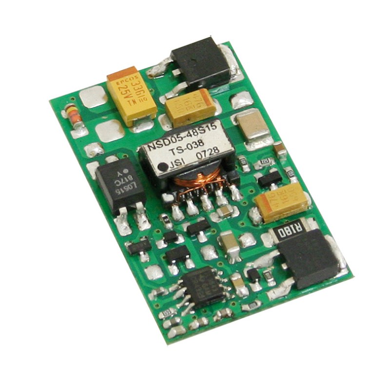 NSD05-48S15 MEAN WELL 5W 18~72V Input 15V Regulated Output DC-DC Converter Power Supply