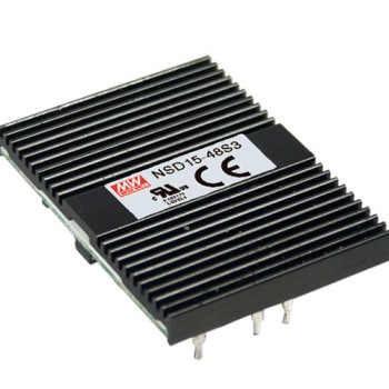 NSD15-48S12 MEAN WELL 5W 18~72V Input 12V Regulated Output DC-DC Converter Power Supply