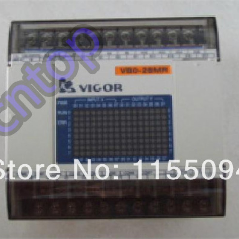 PLC 24VDC 16 DI  12 DO relay  Main Unit VIGOR VB0-28MR-D New