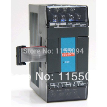 PLC 24VDC 6 NTC temperature input modules Fatek FBs-6NTC Module New