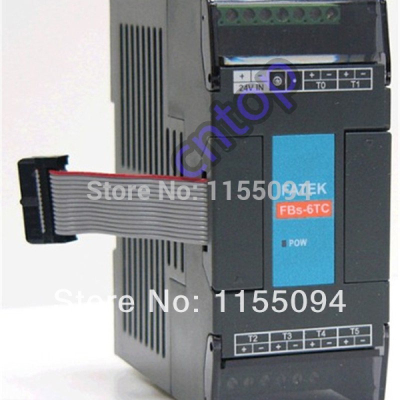 PLC 24VDC 6 thermocouple input module Fatek FBs-6TC Module New