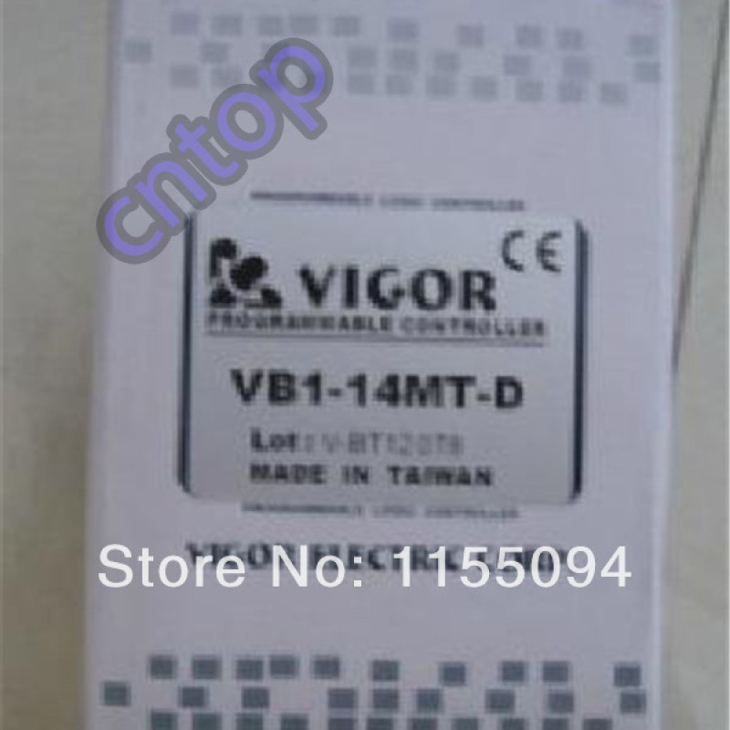 PLC 24VDC 8 DI  6 DO transistor Main Unit VIGOR VB1-14MT-D New