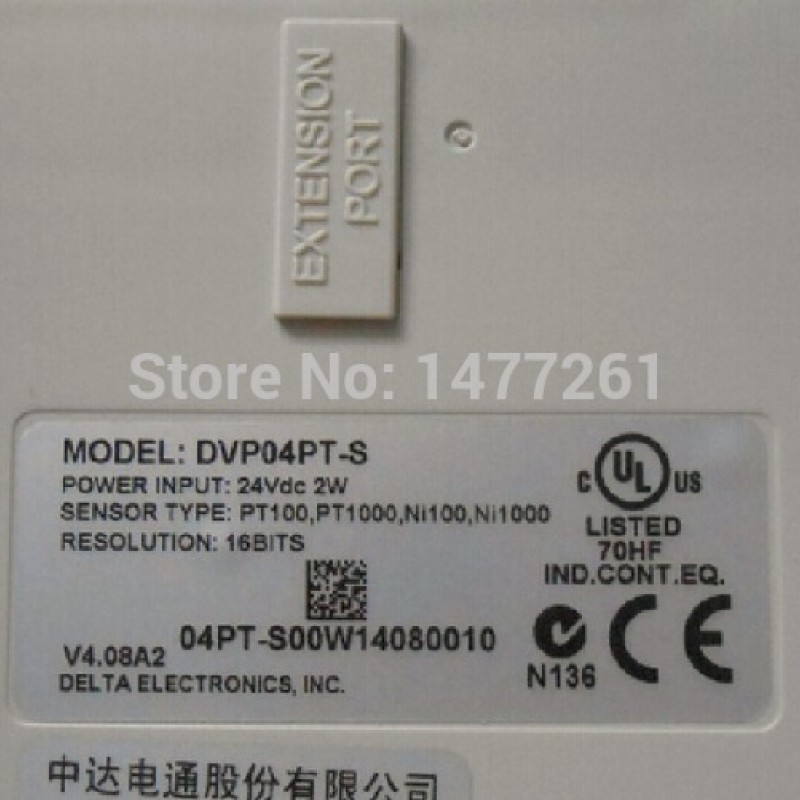 PLC 4 PT100 Module Delta DVP04PT-S Delta New