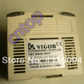 PLC AC100-220V 12 DI  8 DO relay  Main Unit VIGOR VB0-20MR-A New