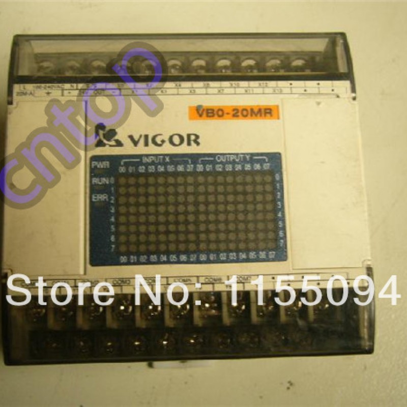 PLC AC100-220V 12 DI  8 DO relay  Main Unit VIGOR VB0-20MR-A New