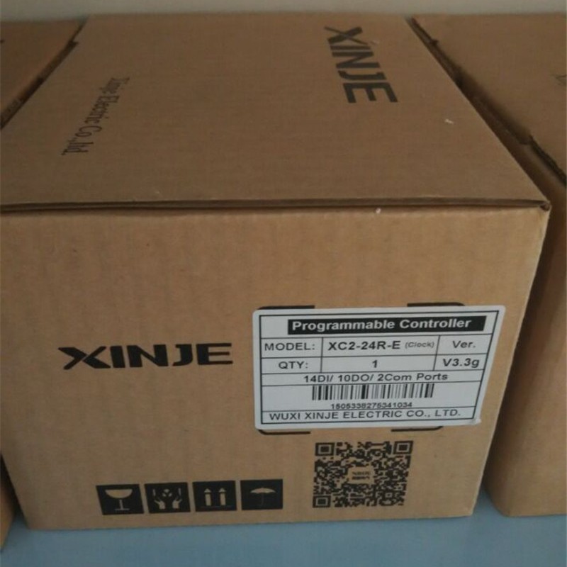 PLC AC220V 14 DI 10 DO Relay 3 COM XC2-24R-E XINJE