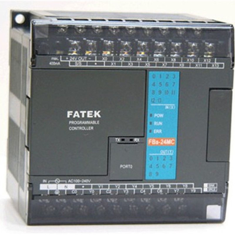 PLC AC220V 14 DI 10 DO relay Fatek FBs-24MAR2-AC New