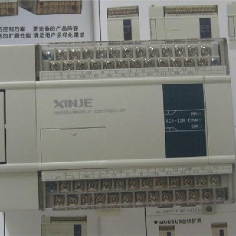 PLC AC220V 16 DI 16 DO Relay 2 COM XC1-32R-E XINJE