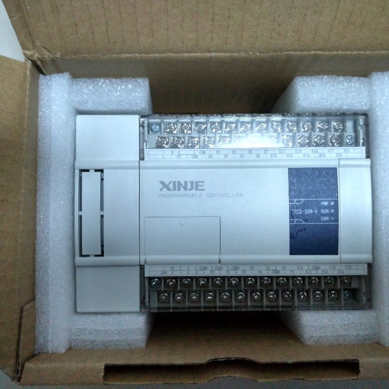 PLC AC220V 18 DI 14 DO Transistors 3 COM XC2-32R-E XINJE