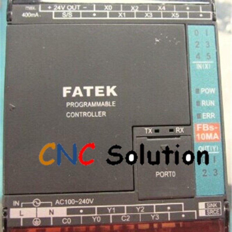 PLC AC220V 6 DI 4 DO relay Fatek FBs-10MAR2-AC New