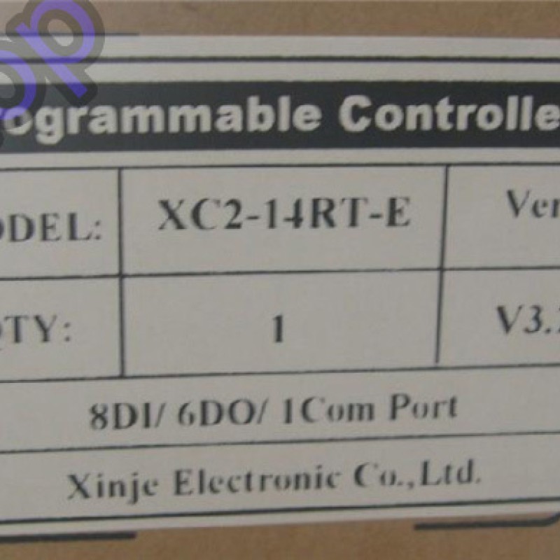 PLC AC220V 8 DI 6 DO Relay 2 COM XC2-14RT-E XINJE
