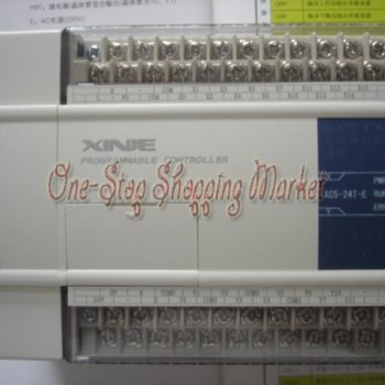 PLC CPU AC220V 14 DI PNP 10 DO Transistor XC5-24T-E XINJE with Programming Cable New