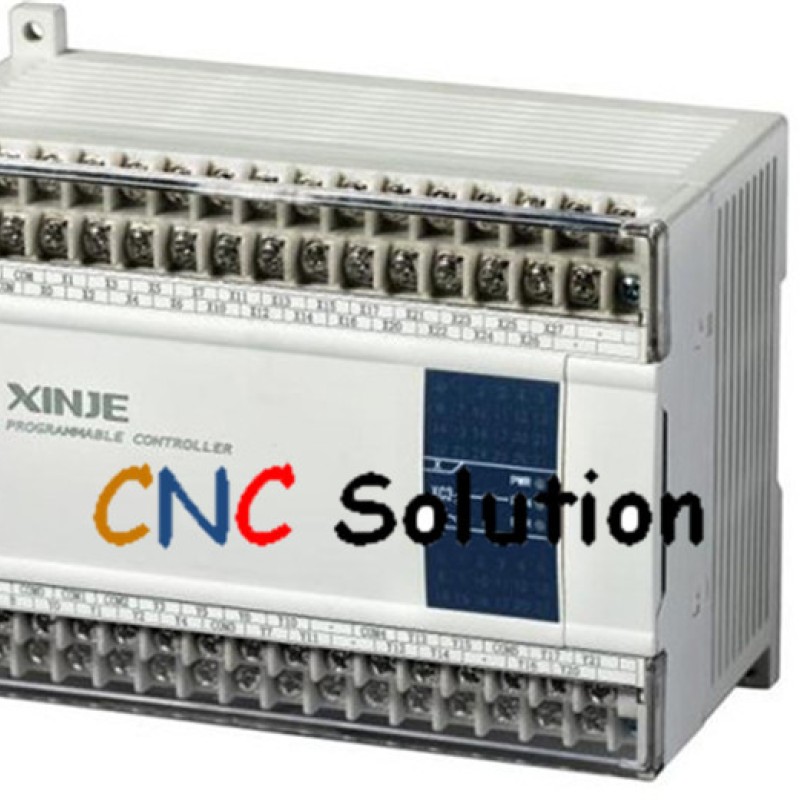 PLC CPU AC220V 24 DI NPN 18 DO Transistors  XC3-42T-E with  programming cable New